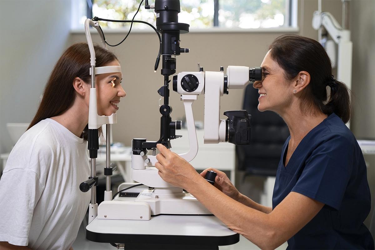 Ophthalmology Transcription Services  section background image